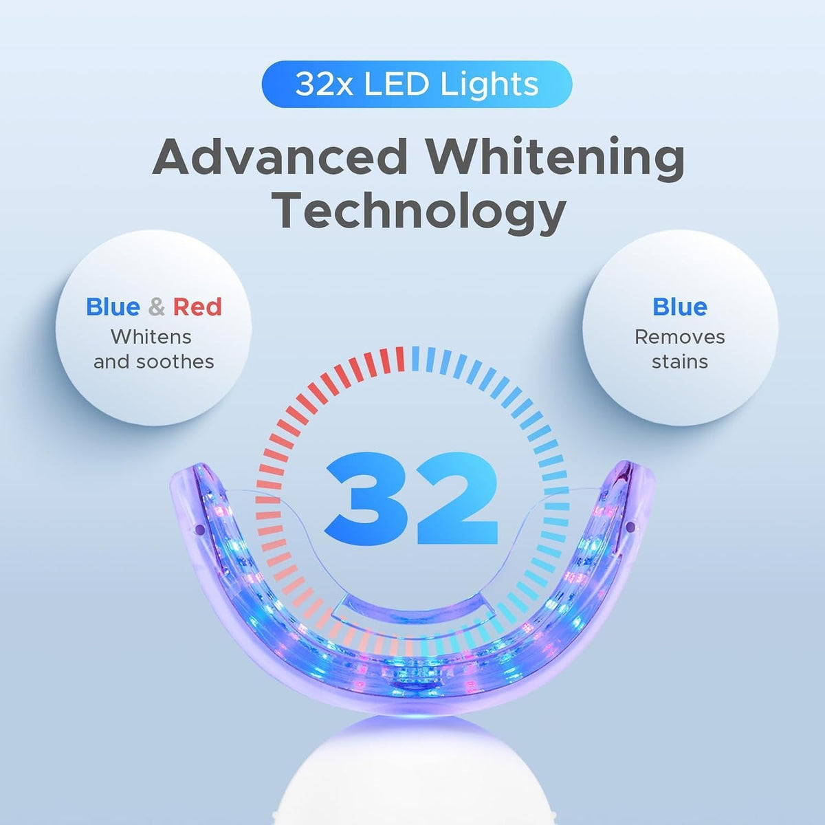 Advanced Wireless LED Teeth Whitening Kit
