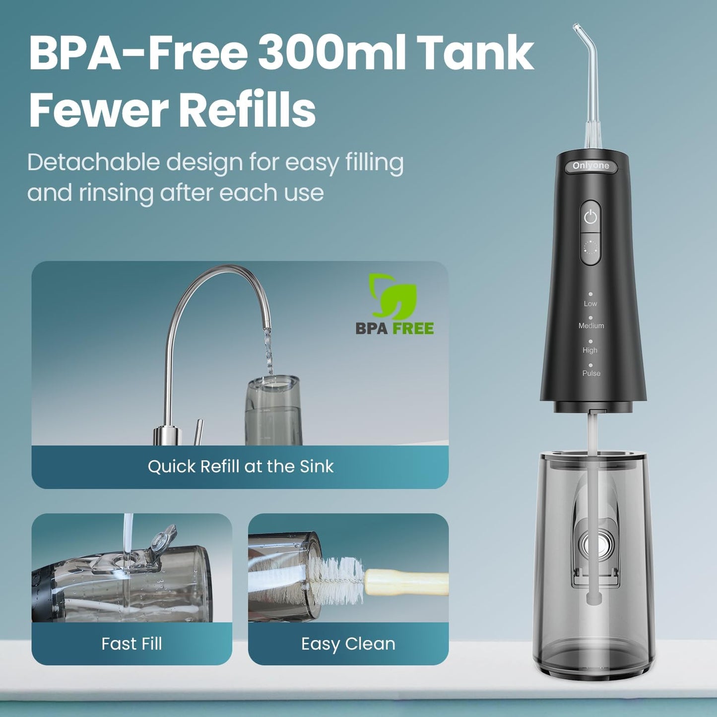 Advanced Cordless Professional Water Flosser